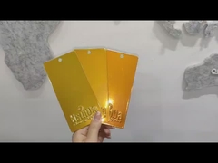 Revestimento em pó de ouro resistente a altas temperaturas para pintura de automóveis