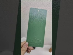 Revestimento em pó verde de rugas altamente durável para cobrir defeitos e imperfeições