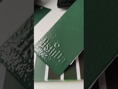 Super Durável Tone de martelo verde Epoxi Poliéster em pó revestimento Spray Paint 8-10 anos Metal exterior C
