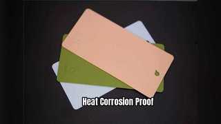 Revestimento em pó durável, resistente ao calor e à corrosão