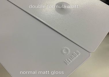 Fórmula matte branca do dobro do brilho da pintura exterior do revestimento do pó do poliéster