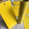 Superfície de metal de alto brilho amarela da pintura do revestimento do pó do poliéster da cola Epoxy