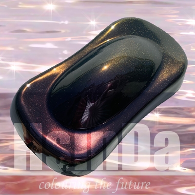 O camaleão peroliza o arco-íris que holográfico as cores metálicas pulverizam o flash super de revestimento