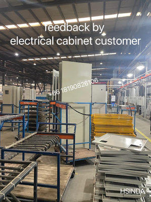 Pintura pulveriza o revestimento fino do pó da textura RAL7035 de RAL 7032 para o armário elétrico de Schneider Siemens
