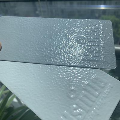 Textura de rugas cinza claro RAL 7035 Revestimento em pó epoxi Fabricante