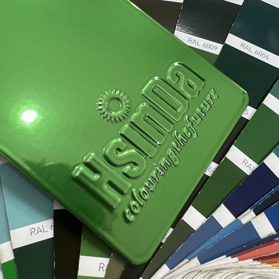 Revestimento em pó de poliéster epoxi de alto brilho Fabricante