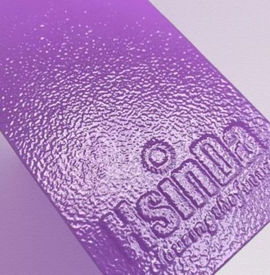 Revestimento em Pó de Poliéster Epóxi Roxo Resistente ao Calor e com Textura Enrugada para Aplicações Industriais e de Mobiliário