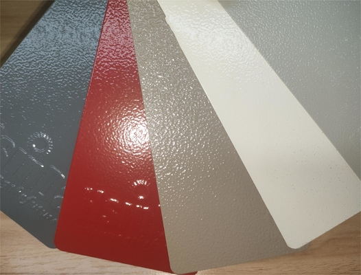 Revestimento em pó colorido de rugas para aplicações industriais, comerciais e artísticas