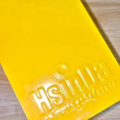 Revestimento em pó amarelo epoxi com proteção duradoura e aparência atraente para aparelhos e decorações