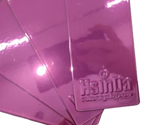Revestimento em pó rosa claro para móveis automotivos e acessórios de moda