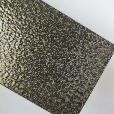 Venda de fábrica Antirrossa Latão Antigo Ouro Pintura em pó de martelo para prateleira de aço carbono Revestimento em pó de poliéster
