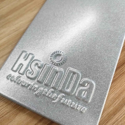 Resistente à corrosão Metallic Bonded Silver Powder Coating Powder para Eletrodomésticos Refrigerador Frame Paint Spray