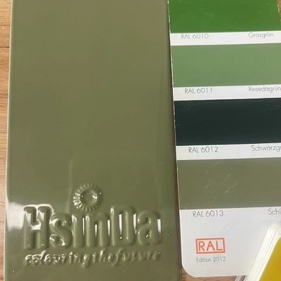 Alto brilho Ral 6013 Revestimento em pó Anti-corrosivo Spray de pintura de poliéster epoxi para móveis