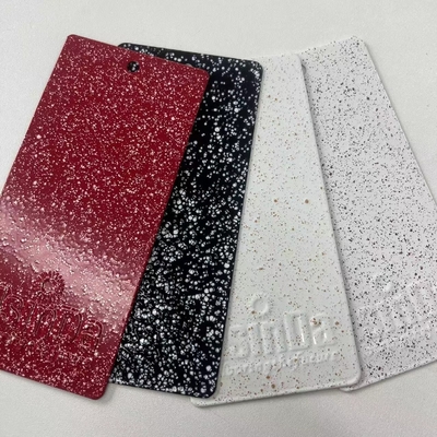 Efeito Terrazzo Revestimento em pó epoxi Pedra de mármore Granito Textura Tinta a vapor para metal
