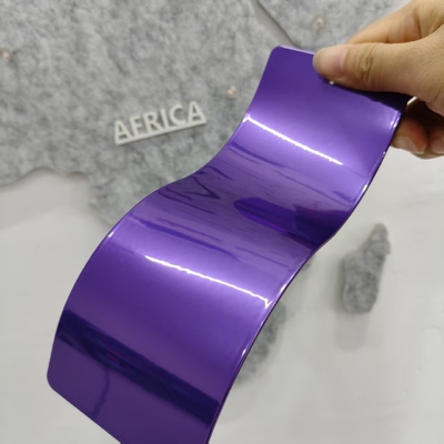 Revestimento em pó cromo ilusão dupla camada 60-80um para metal