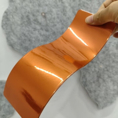 Duplo Coat Candy Color Orange Chrome Poliéster revestimento metálico em pó de pintura em pó