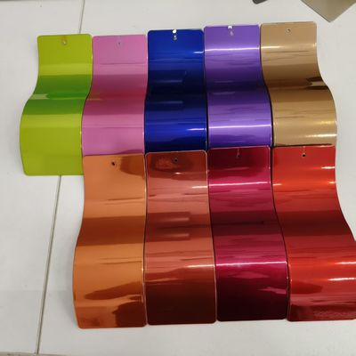 Tinta de Revestimento em Pó Cromada 50kg para Metal com Acabamento de Alto Brilho