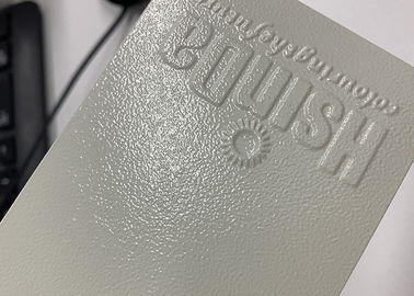 Revestimento fino cinzento do pó da textura do revestimento contínuo eletrostático do pó de Chrome